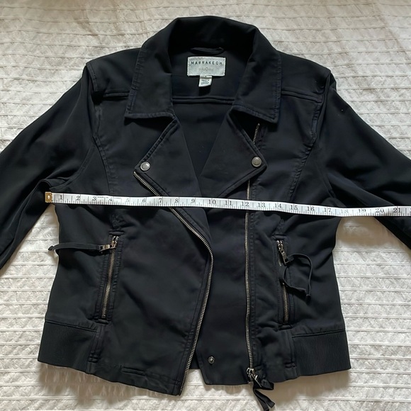 Anthropologie MARRAKECH Biker Style Jacket - Picture 8 of 11